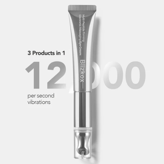 ❀Final Day: 79% OFF❀ Blizkox™ Wrinkle Eraser Multi-Peptide Firming Electronic Massaging Eye Cream