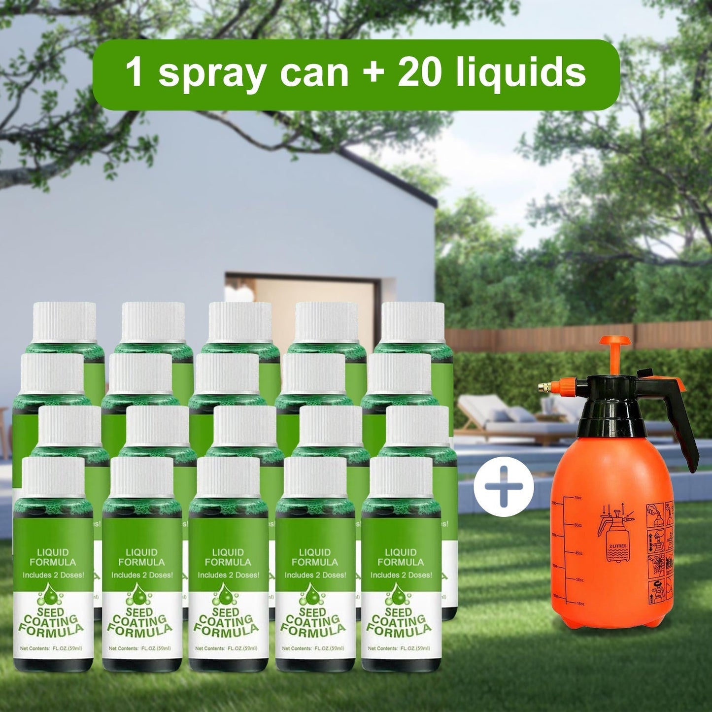 đ„Last Day 73% OFFđ±Hydro Seeding Lawn Solution
