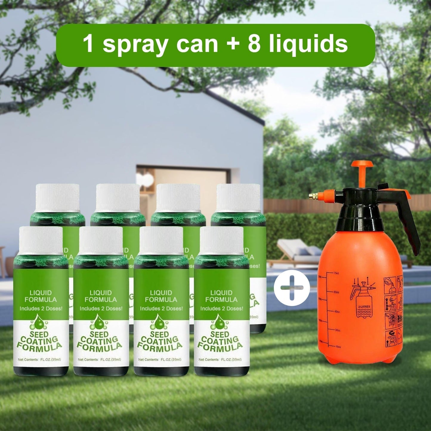 đ„Last Day 73% OFFđ±Hydro Seeding Lawn Solution