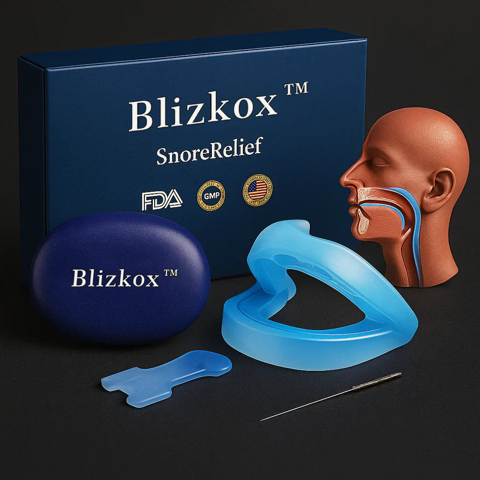 ✨Blizkox™ SnoreRelief – FDA-Approved Anti-Snoring Mouthpiece🔥