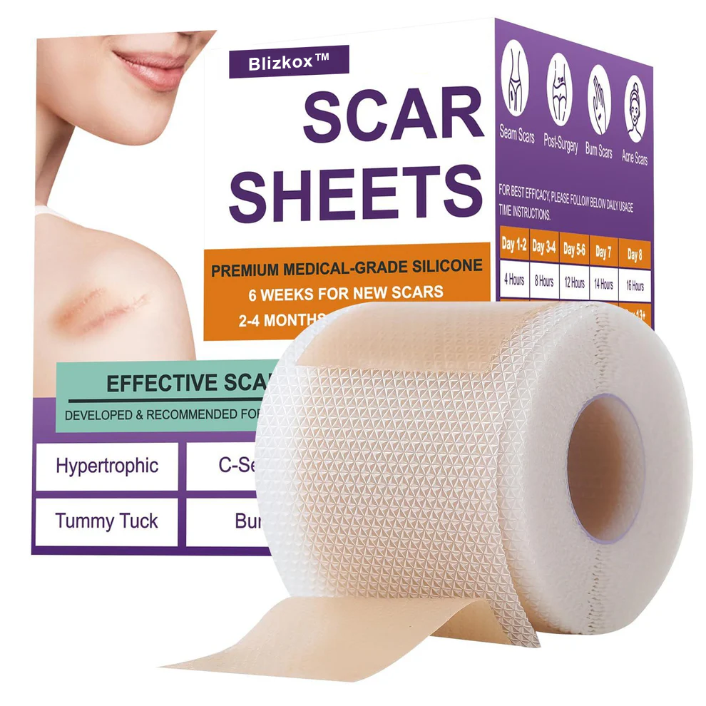 Blizkox™ ✅MEDICAL-GRADE SILICONE SCAR RECOVERY SHEETS