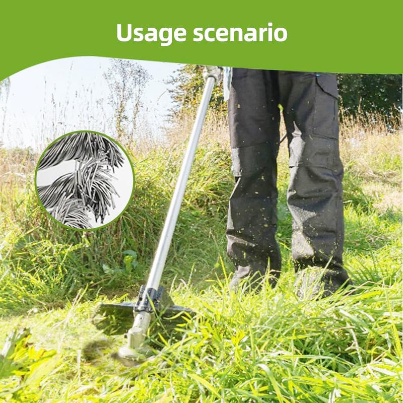 🔥 Last Day 63% OFF – 6" Steel Wire Brush Cutter for Electric Trimmers | Tough on Weeds & Rust👨‍🌾